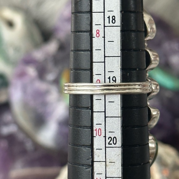 Sold ❤️ Turquoise 🩵 long sterling silver ring - Picture 5 of 8